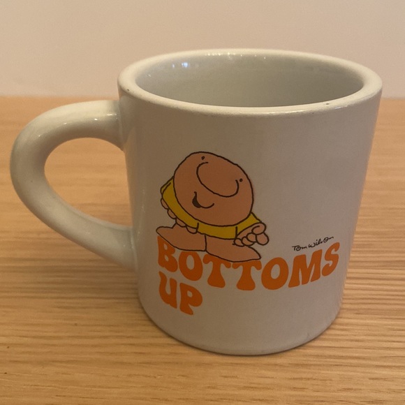 Ziggy Comic Strip “Bottoms Up” Vintage Coffee Mug, 1982 - Picture 2 of 4